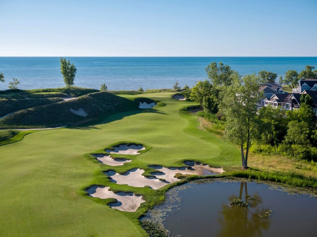 Harbor Shores, host to the KitchenAid Senior PGA Championship 2022 and 2024